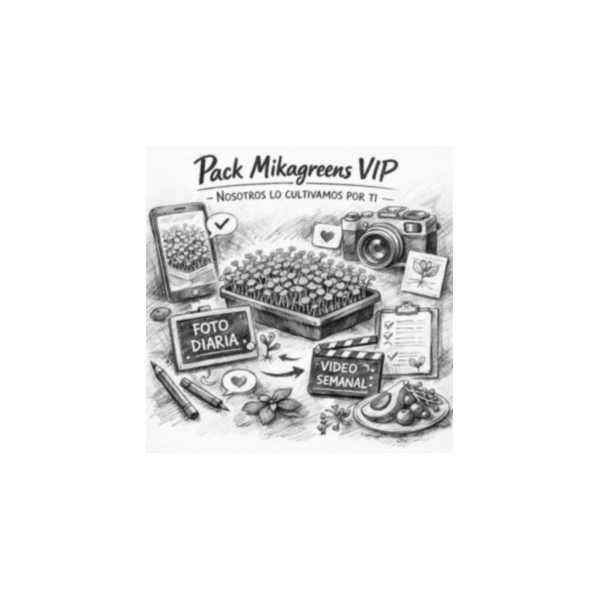 Pack Mikagreens VIP – Nosotros lo cultivamos por ti.