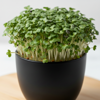 🥦 Microplanta Brócoli – Alto en Sulforafano Natural en maceta