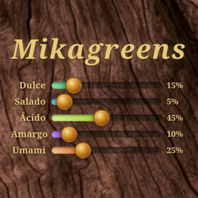 Microgreens de Mostaza Mizuna Roja – Blister Cortado Fresco, Ligero y con Toque Picante | Mikagreens