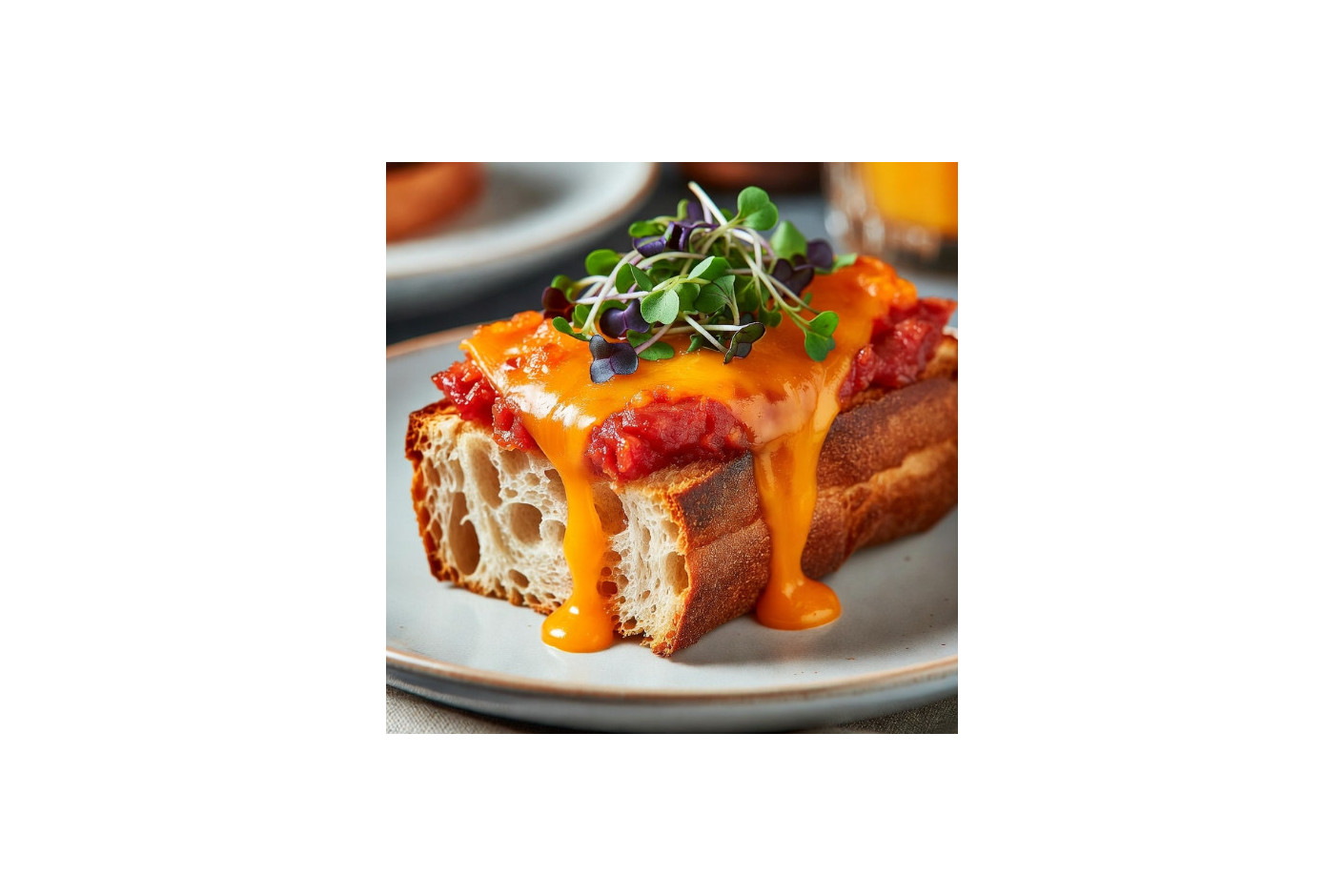 Receta de Tostada de Sobrasada con Queso Cheddar y Microgreens de Girasol: El Desayuno Gourmet que Arrasa en 2026